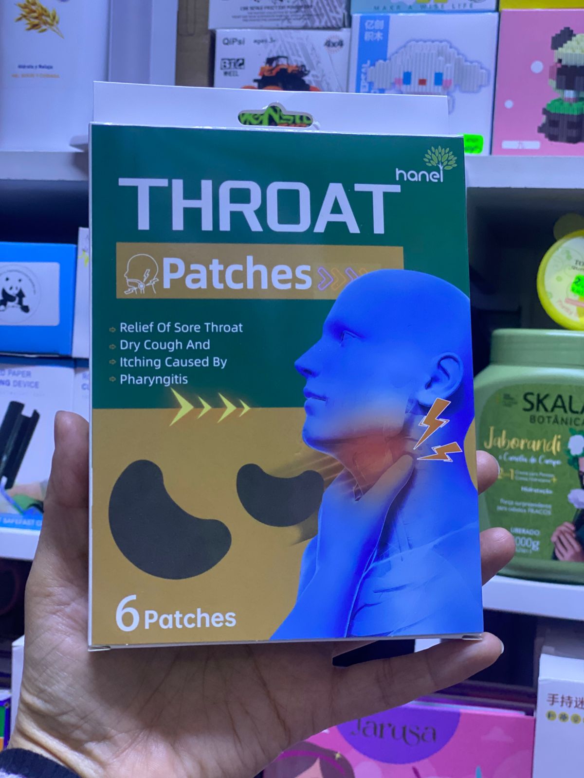 PARCHES ALIVIO INSTANTÁNEO TOS Y DOLOR DE GARGANTA - Imagen 2