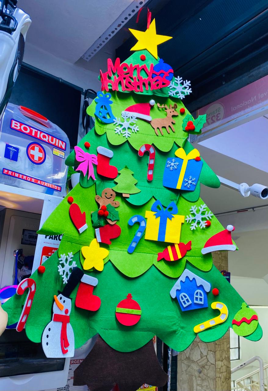ARBOLITO NAVIDEÑO ARMABLE - Imagen 2
