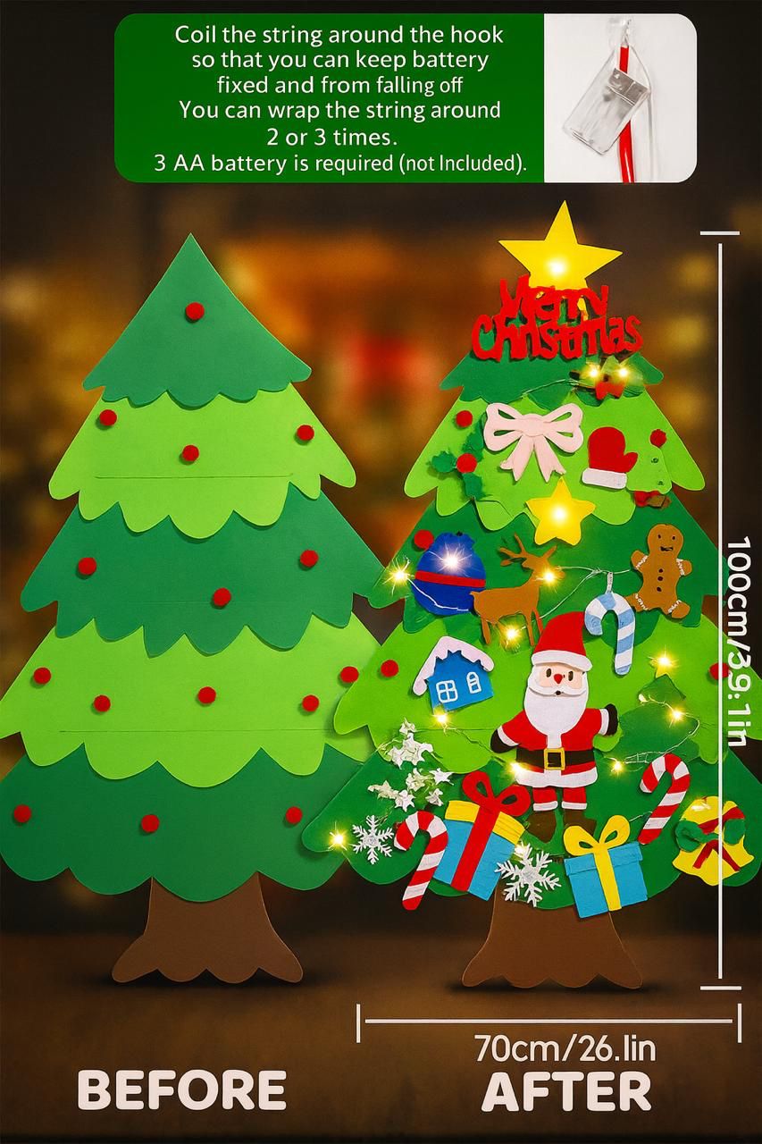 ARBOLITO NAVIDEÑO ARMABLE - Imagen 3