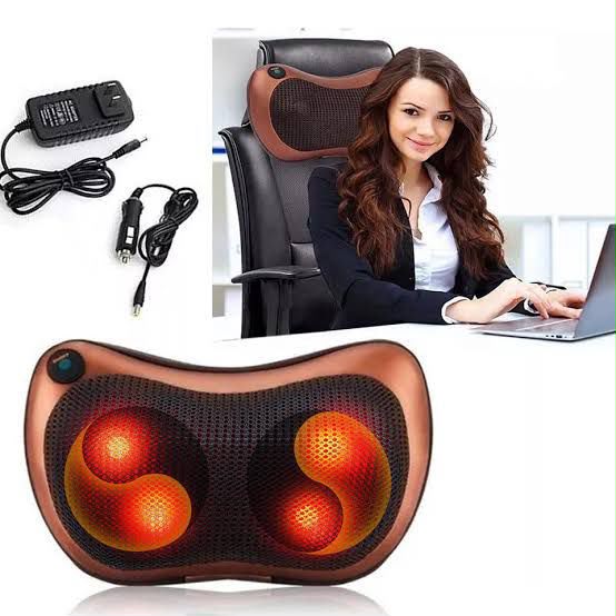 ALMOHADA MASAJEADOR ELÉCTRICO CON INFRARROJO - Imagen 4