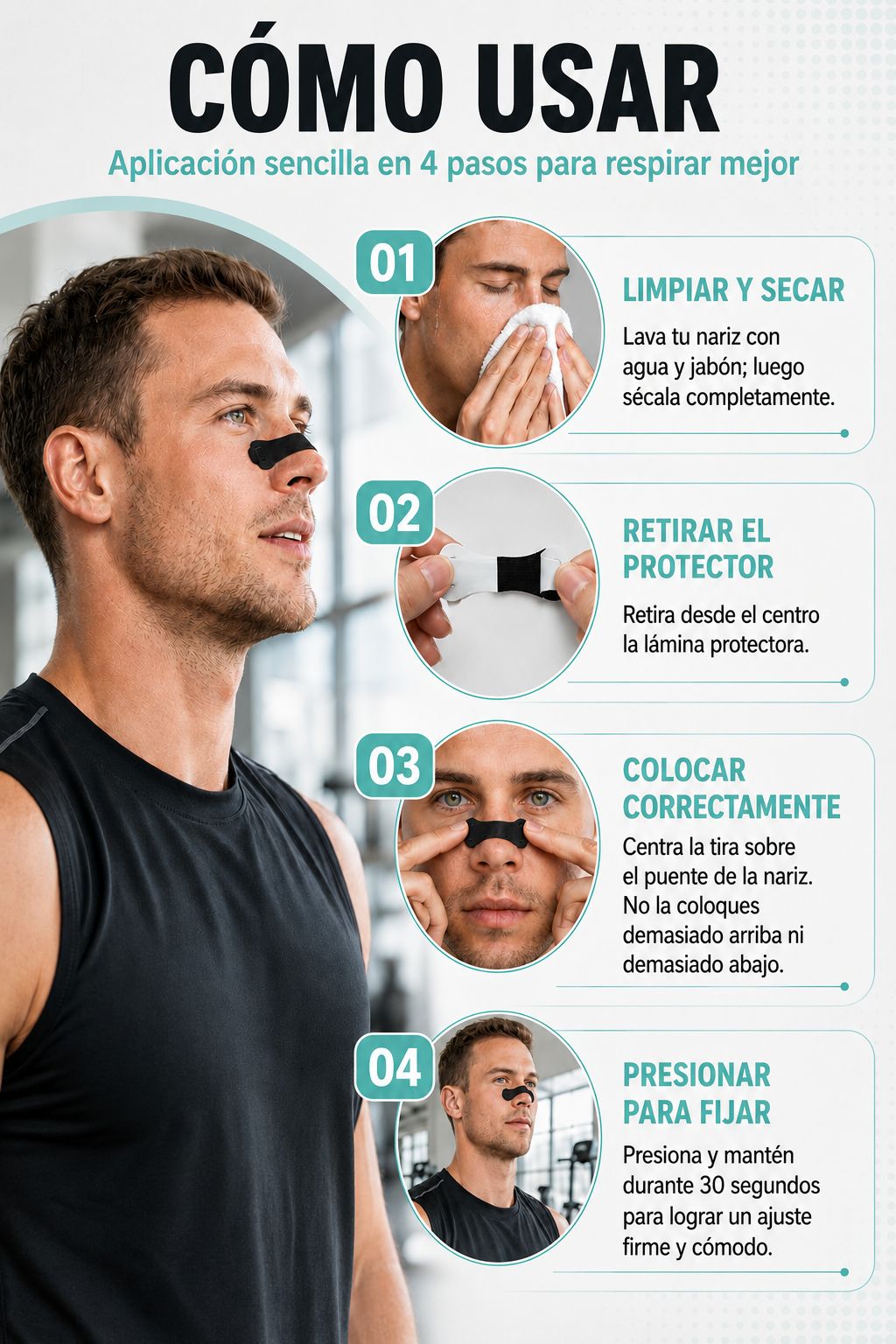 PARCHE NASAL ANTIRRONQUIDO - Imagen 4